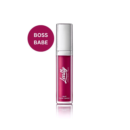 BOSSBABE - Liquid Matte Lipstick | Bold Mulberry for Confident Looks