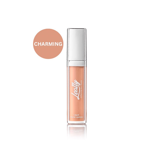 Leatty Beauty CHARMING Liquid Matte Lipstick - Soft Pink Matte for Effortless Elegance
