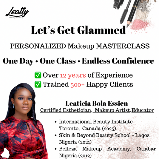Personalized Makeup Masterclass Toronto