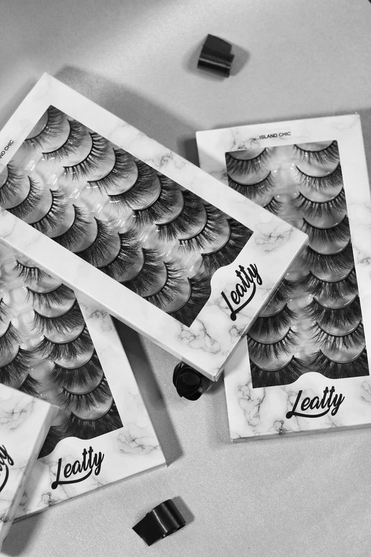 10 Pair Mink Eyelash Tray - Leatty Beauty